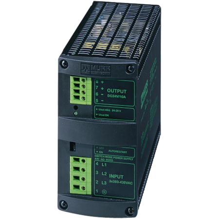 Murrelektronik MCS POWER SUPPLY 3-PHASE, IN: 340-460VAC OUT: 24-28V/20ADC 85097